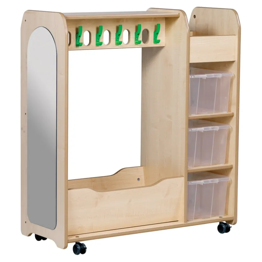 TTS Millhouse Mobile Dressing Up Unit with Mirror Clearance