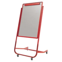 TTS Mobile Magnetic Easel W/ Flip Chart Holder Discount