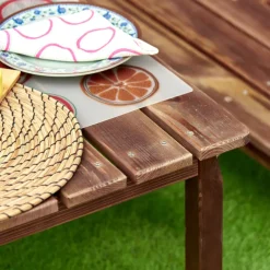 TTS Modern Living Outdoor Table with Benches Online