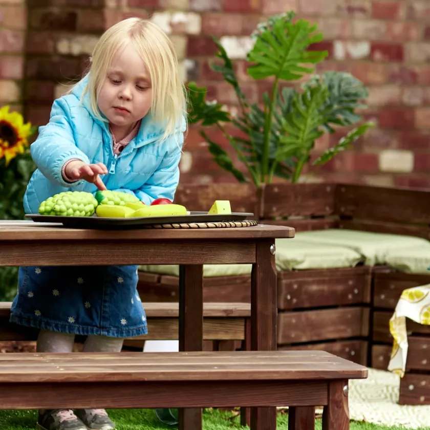 TTS Modern Living Outdoor Table with Benches Online