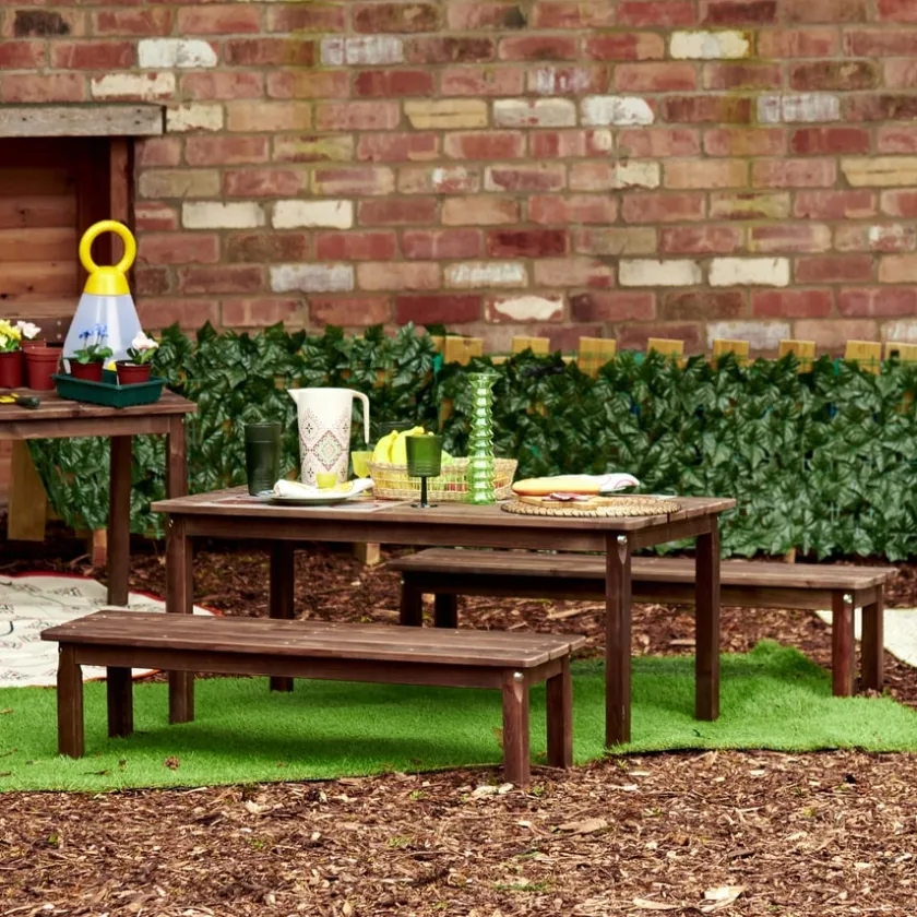 TTS Modern Living Outdoor Table with Benches Online
