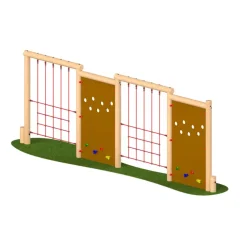 TTS Outdoor Climbing Wall Net Combo Hot