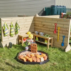 TTS Outdoor Wooden Divided Rooms Outlet