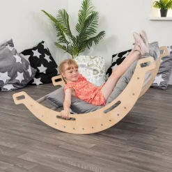 TTS Pikler Inspired Reception Play Arch Natural Clearance