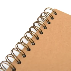 TTS Pisces Hardback ECO Kraft Spiral Sketchbook 140gsm 5pk