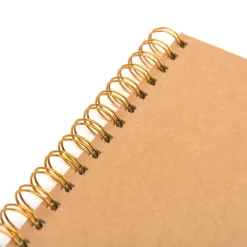 TTS Pisces Hdbk ECO Kraft Cover Spiral Sketchbook A4 140gsm 5pk Discount