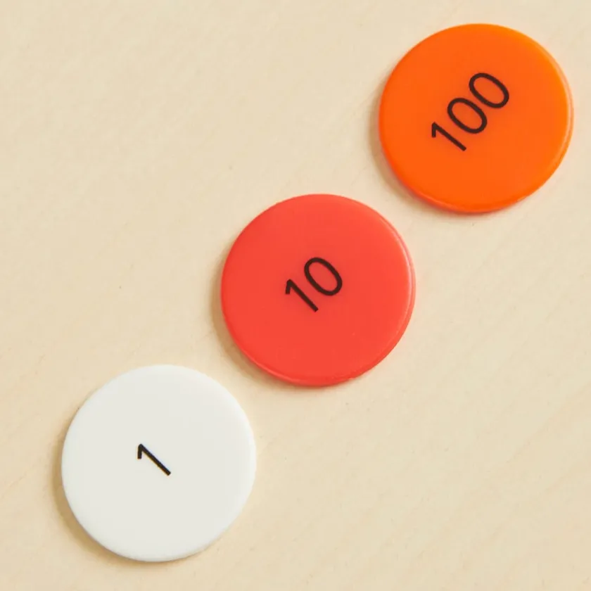 TTS Place Value Counters Multibuy 1125pk + 1750pk Best