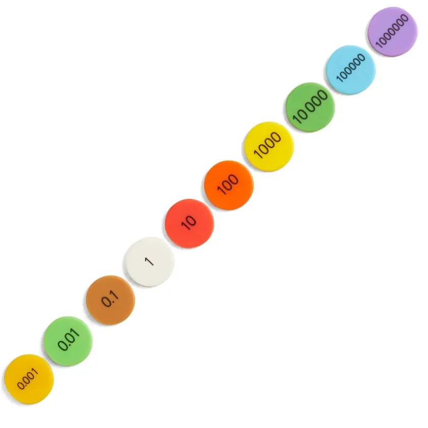 TTS Place Value Counters Multibuy 1125pk + 1750pk Best