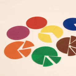 TTS Plastic Round Fraction Set 51pk Clearance
