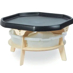 TTS Play Tray Activity Table with Shelf and 4 Tubs or Baskets Best