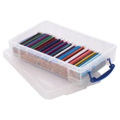 TTS Really Useful Box Clear Plastic Storage Container Online