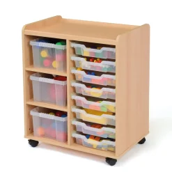 TTS Safe Sturdy Storage Tray Unit 3 Deep Trays Hot