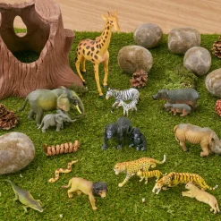 TTS Small World Jungle Animal Collection 18pcs Discount