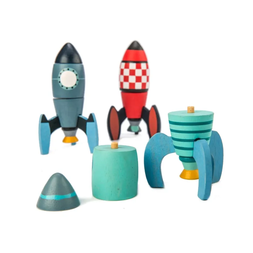 TTS Small World Space Rocket Construction Set 18pcs Outlet