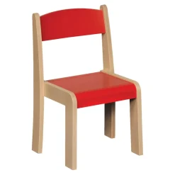 TTS Solid Beech Stackable Chairs 4pk Online