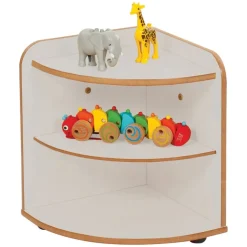 TTS Solway Early Years 2 Shelf Corner Storage Unit Online