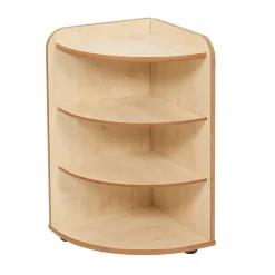 TTS Solway Early Years 3 Shelf Corner Storage Unit Best