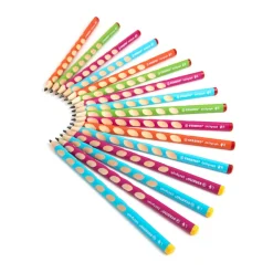 TTS STABILO EASYgraph HB Graphite Pencils Mixed 48pk New