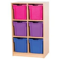 TTS Static 6 Jumbo Tray Storage Unit Hot