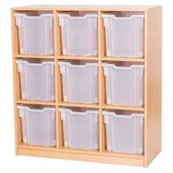 TTS Static 9 Jumbo Tray Storage Unit Hot
