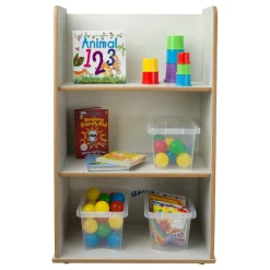TTS Tall Compact Shelf Unit Grey Clearance