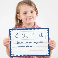 TTS A4 Magnetic Phoneme Frame Whiteboards Outlet