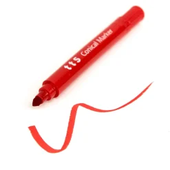 TTS Assorted Conical Fibre Tip Markers 144pk Discount