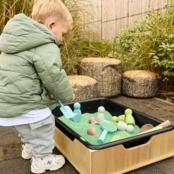 TTS Baby & Toddler Outdoor Wooden Messy Play Tub Hot
