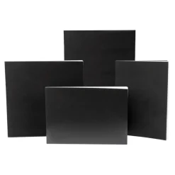 TTS Black Laminated Cover Sketchbooks 140gsm 25pk Sale
