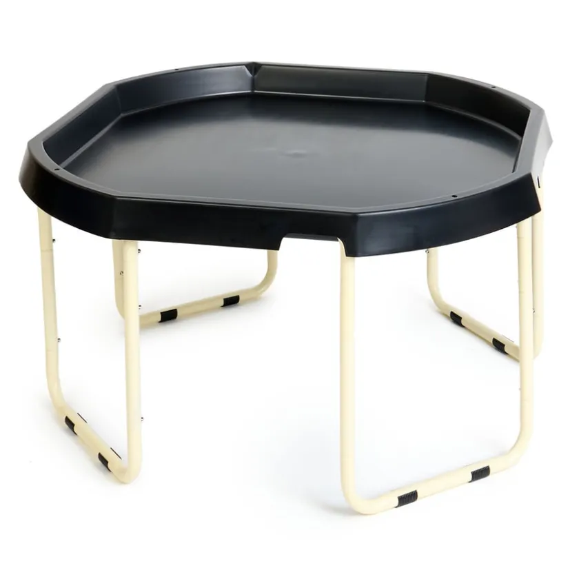 TTS Black Tuff Tray Table and Cream Stand Bundle Sale