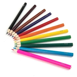 TTS Chunky Hexagonal Coloured Pencils Assorted Outlet