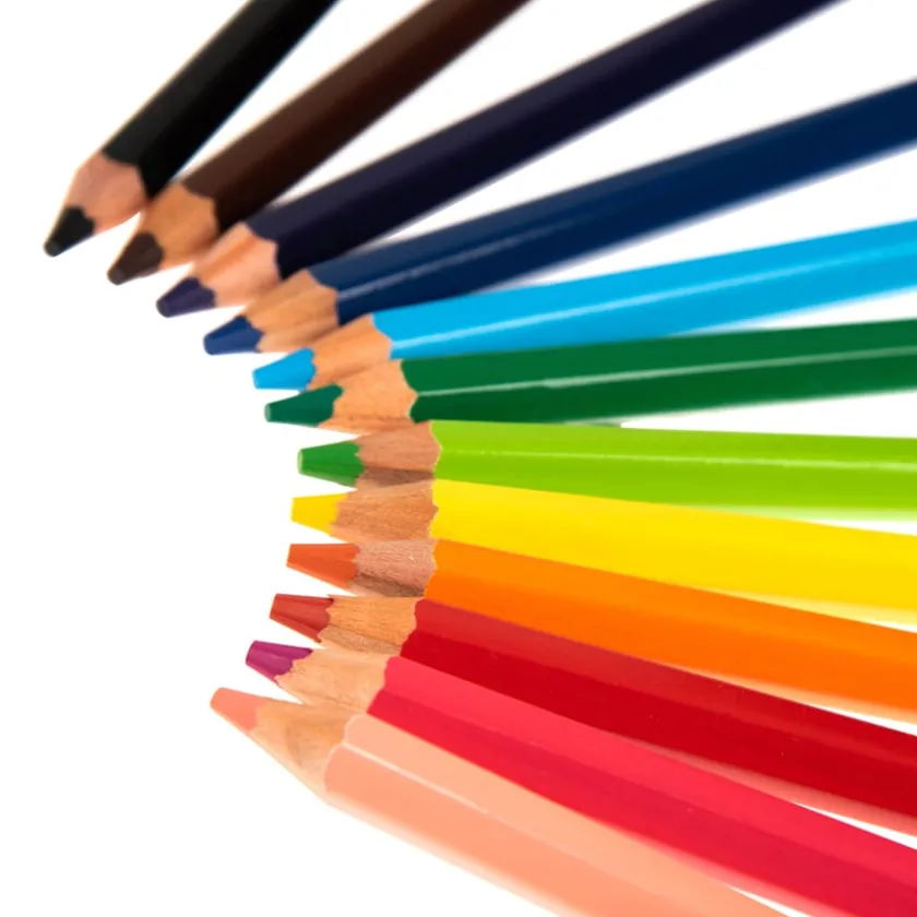 TTS Chunky Hexagonal Coloured Pencils Assorted Outlet