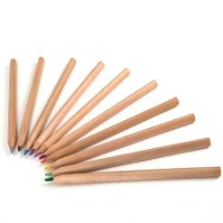 TTS Chunky Natural Triangular Colouring Pencils Online