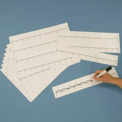 TTS Double Sided Desk Top Number Line 32pk New