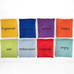 TTS Emotion Faces Bean Bags 8pk Discount
