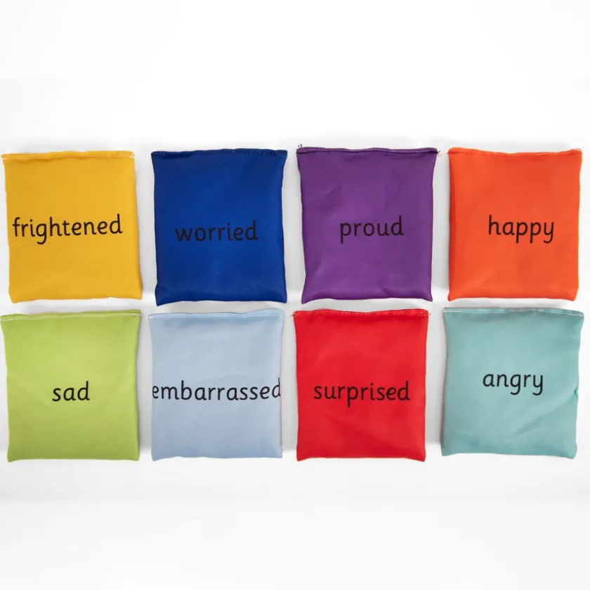 TTS Emotion Faces Bean Bags 8pk Discount