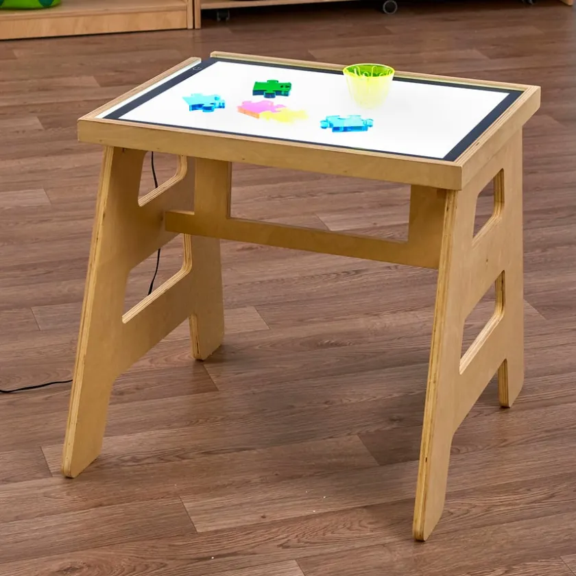 TTS Folding Light Panel Table New