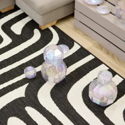 TTS Graphic Soft Furnishings Rectangular Rug Outlet