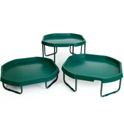 TTS Green Tuff Tray Table & Green Stand Bundle New