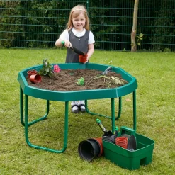 TTS Green Tuff Tray Table & Green Stand Bundle New