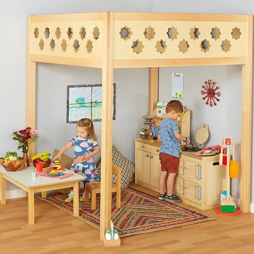 TTS Learning Location Wooden Play Structure Discount