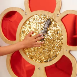 TTS Mark Making Sequin and Mirror Daisy Frames Hot
