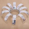 TTS Metallic Silver Stacking Arches 12pk Clearance