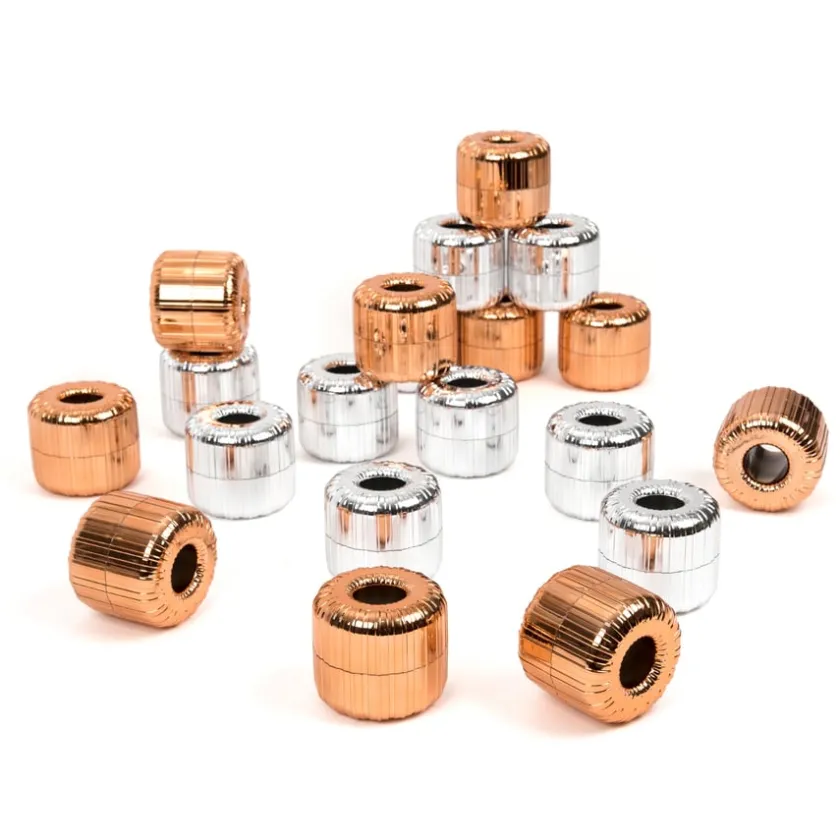 TTS Stack, Thread and Roll Metallic Beads 20pk Outlet
