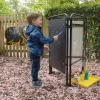 TTS Three Sided Packaway Toddler Easel Assorted Surfaces Clearance