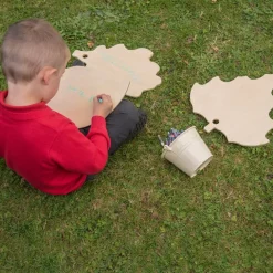 TTS Wooden Leaf Mark Making Boards with Stand Discount