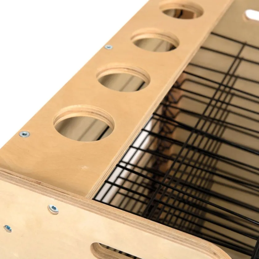 TTS Wooden Table Top Drying Rack 14 Shelves Online
