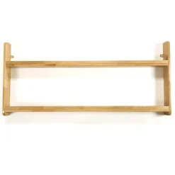 TTS Wall Mounted Book Racks H50 x W110 x D8cm Hot