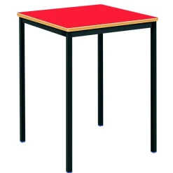 TTS Welded Black Frame Square Tables 60x60cm Online