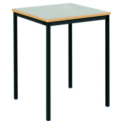 TTS Welded Black Frame Square Tables 60x60cm Online